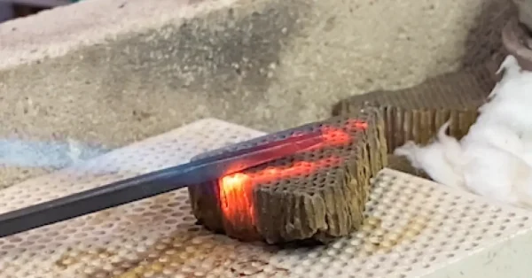 タガネの作り方｜焼き入れと焼き戻し