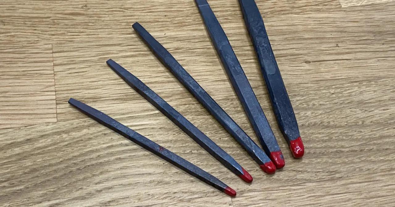 彫金用タガネの「焼き入れ」と「焼き戻し」の講座画像