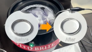 シルバーの変色除去に即効性の効果あり！？「スピードブライト」の実験結果